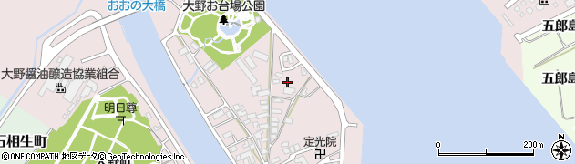 石川県金沢市大野町（４丁目ヘ）周辺の地図