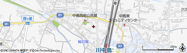 長野県長野市川中島町四ツ屋764周辺の地図