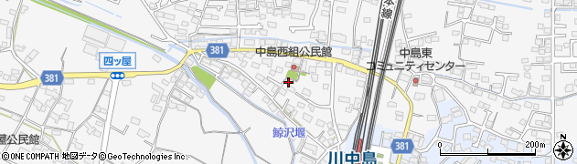 長野県長野市川中島町四ツ屋794周辺の地図