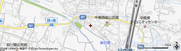 長野県長野市川中島町四ツ屋724周辺の地図