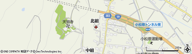 長野県長野市篠ノ井小松原1233周辺の地図