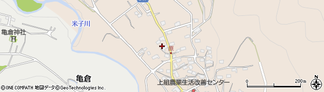 長野県須坂市米子町周辺の地図