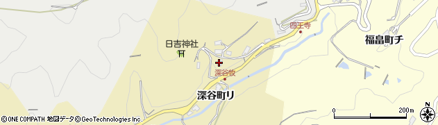 石川県金沢市深谷町ヲ周辺の地図