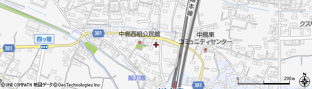 長野県長野市川中島町四ツ屋761周辺の地図