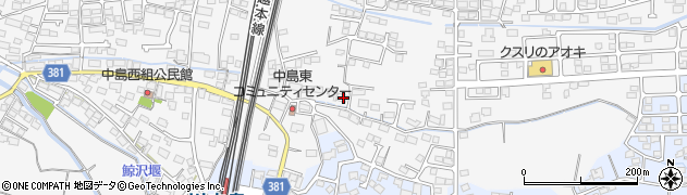 長野県長野市川中島町四ツ屋889周辺の地図