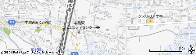 長野県長野市川中島町四ツ屋1090周辺の地図