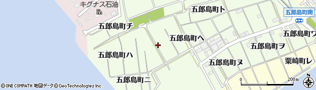 石川県金沢市五郎島町ヘ14周辺の地図