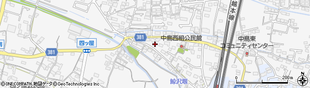 長野県長野市川中島町四ツ屋785周辺の地図