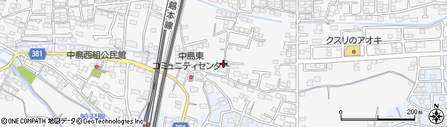 長野県長野市川中島町四ツ屋1091周辺の地図
