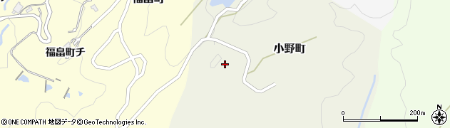 石川県金沢市小野町（ハ）周辺の地図