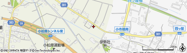 長野県長野市篠ノ井小松原1549周辺の地図