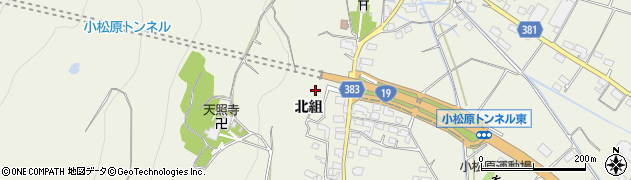 長野県長野市篠ノ井小松原1236周辺の地図