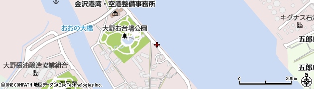 石川県金沢市大野町（４丁目チ）周辺の地図