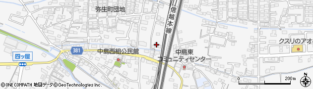 長野県長野市川中島町四ツ屋1132周辺の地図