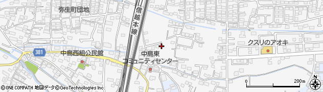 長野県長野市川中島町四ツ屋1099周辺の地図