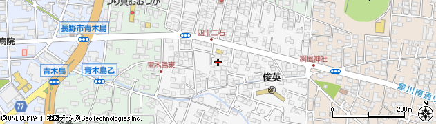 長野県長野市青木島町大塚1557周辺の地図