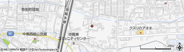 長野県長野市川中島町四ツ屋1085周辺の地図