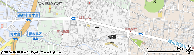 長野県長野市青木島町大塚1552周辺の地図