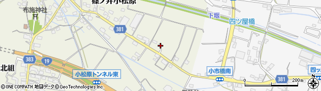 長野県長野市篠ノ井小松原1571周辺の地図