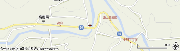 清城館周辺の地図