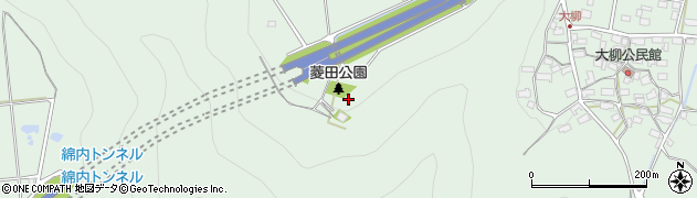 菱田公園周辺の地図