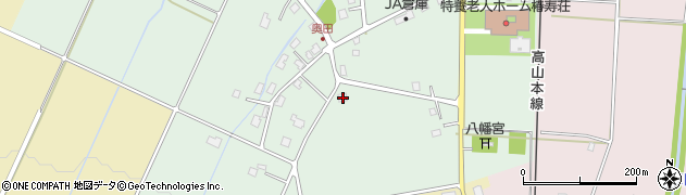 富山県富山市八尾町奥田152周辺の地図
