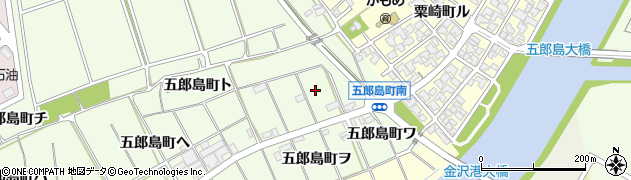 石川県金沢市五郎島町リ周辺の地図