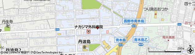 長野県長野市青木島周辺の地図