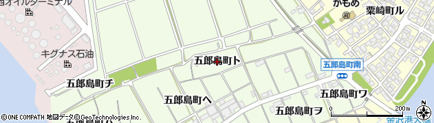 石川県金沢市五郎島町（ト）周辺の地図