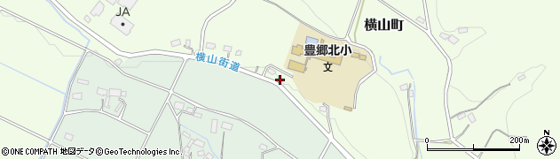 栃木県宇都宮市横山町406周辺の地図