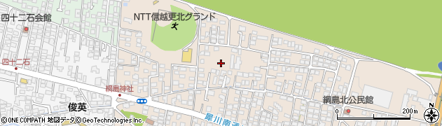 長野県長野市青木島町綱島周辺の地図