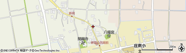 富山県砺波市新明12周辺の地図