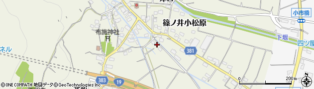 長野県長野市篠ノ井小松原1341周辺の地図