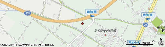 セブンイレブン砺波苗加店周辺の地図