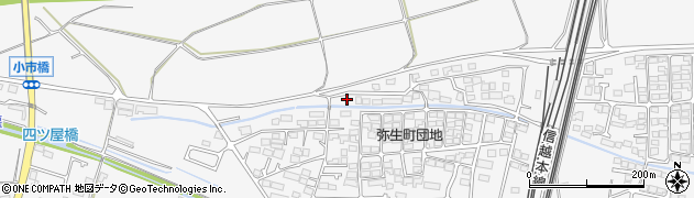 長野県長野市川中島町四ツ屋1269周辺の地図