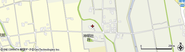 富山県砺波市新明407周辺の地図