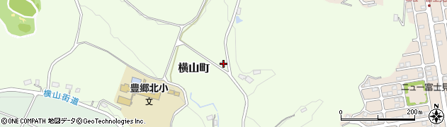 栃木県宇都宮市横山町523周辺の地図