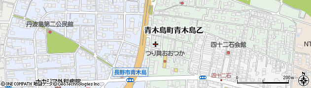長野県長野市青木島町青木島周辺の地図