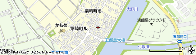 石川県金沢市粟崎町ホ92周辺の地図