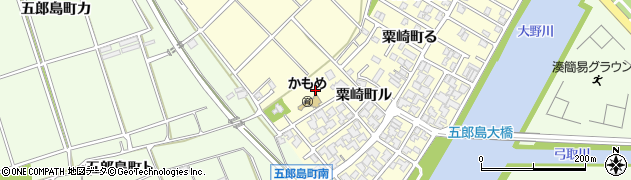 石川県金沢市粟崎町（タ）周辺の地図