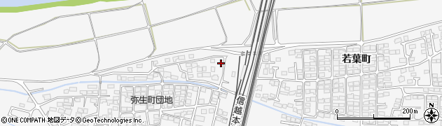 長野県長野市川中島町四ツ屋1327周辺の地図