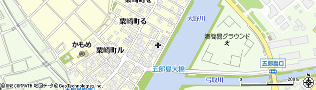 石川県金沢市粟崎町ホ234周辺の地図