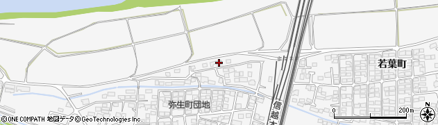 長野県長野市川中島町四ツ屋1321周辺の地図