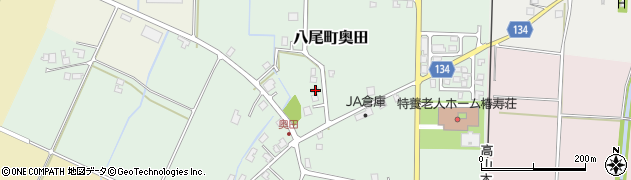 富山県富山市八尾町奥田219周辺の地図