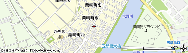 石川県金沢市粟崎町ホ93周辺の地図