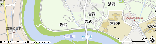 富山県小矢部市岩武1044周辺の地図