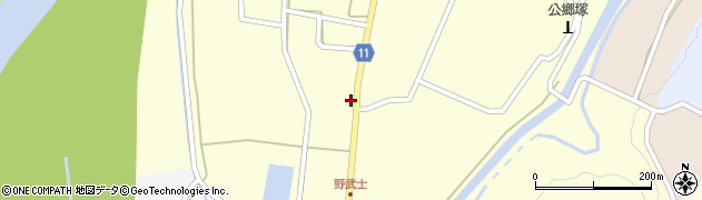富山県砺波市安川351周辺の地図