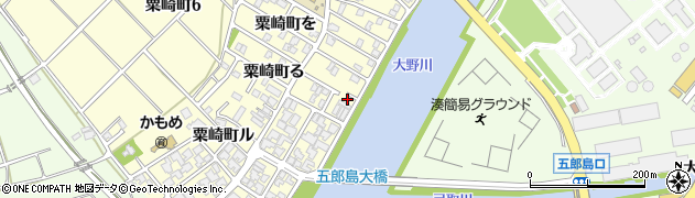 石川県金沢市粟崎町ホ238周辺の地図