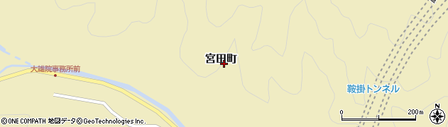 茨城県日立市宮田町周辺の地図