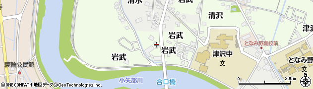 富山県小矢部市岩武1053周辺の地図